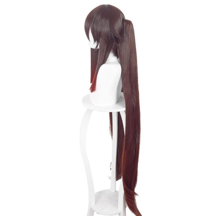 Genshin Impact Hutao Heat Resistant Synthetic Hair Carnival Halloween Party Props Cosplay Wig