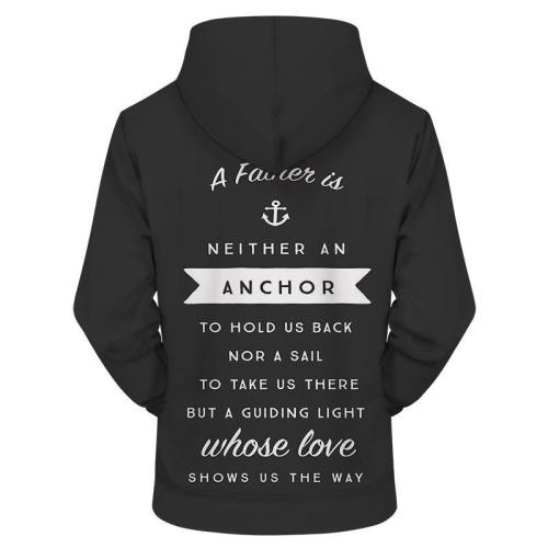 Guiding Light - Father'S Day 3D Sweatshirt Hoodie Pullover