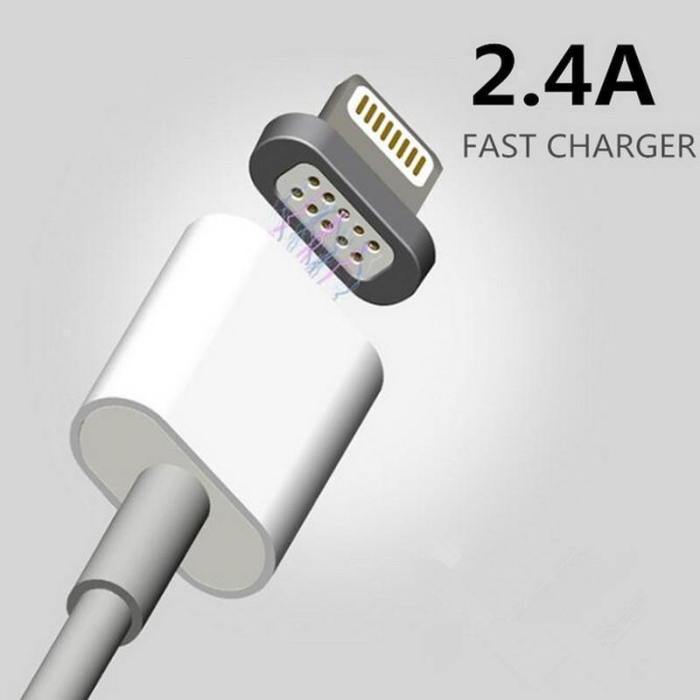 2.4A High Speed Charging Magnetic Cable For Ios & Android Devices
