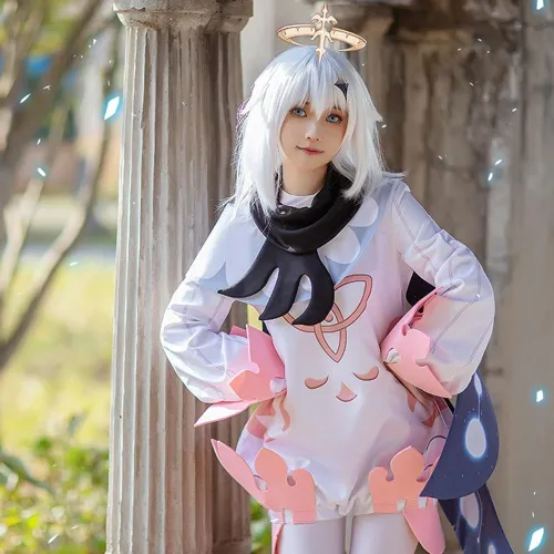 Genshin Impact Paimon Halloween Cosplay Costume