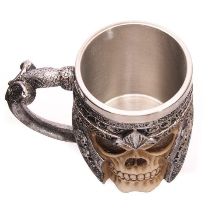 Viking Skull Beer Mug