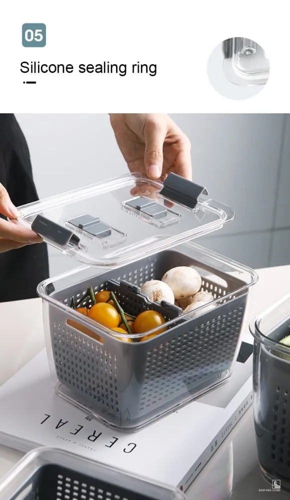 ™ Kitchen Plastic Storage Box