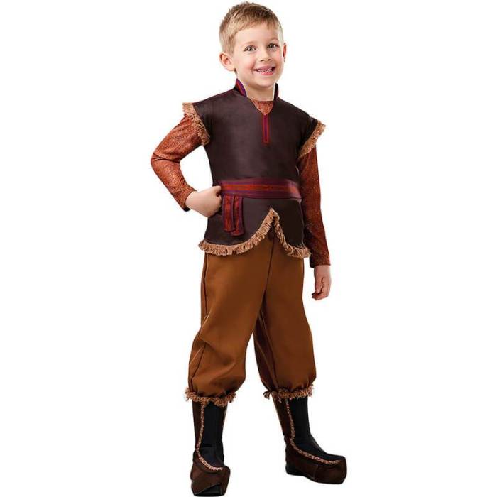 Frozen 2 Kids Kristoff Full Sets Outfit Halloween Cosplay Costume