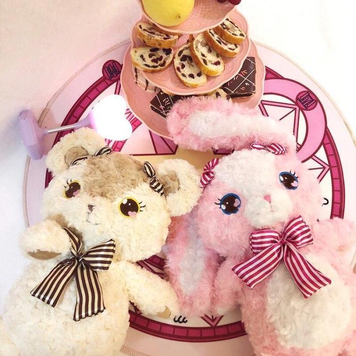 Baby Bear & Bun Plush Set