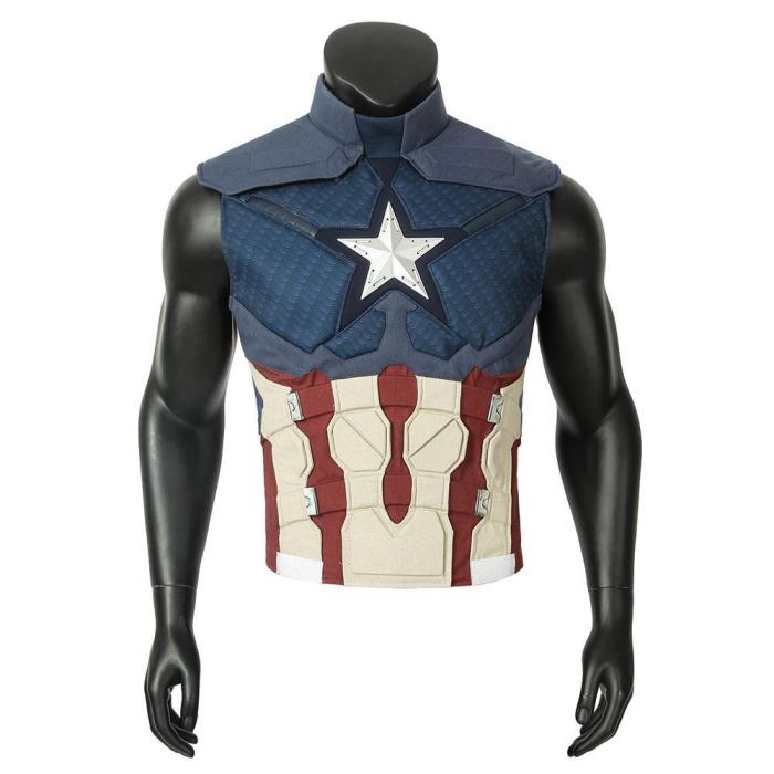 Captain America Steven Rogers Avengers 4 Endgame Cosplay Costume