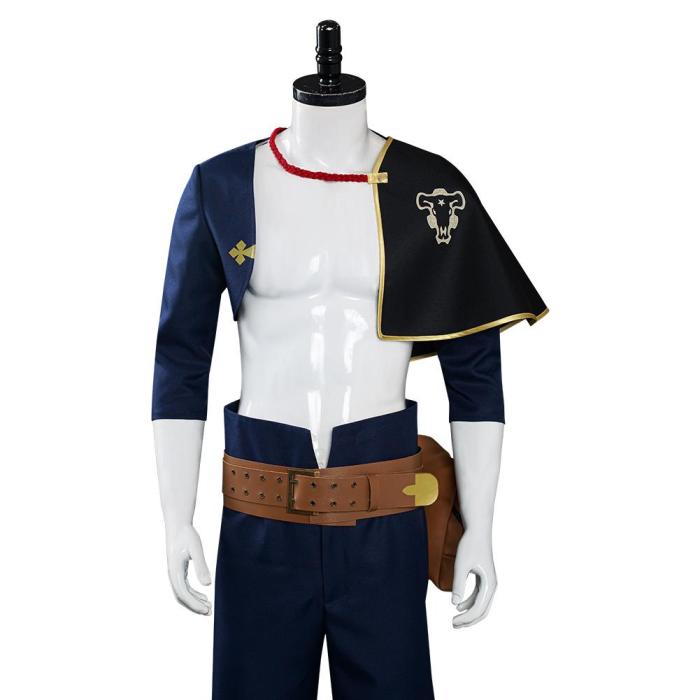Black Clover Asta Outfits Halloween Carnival Costume Cosplay Costume