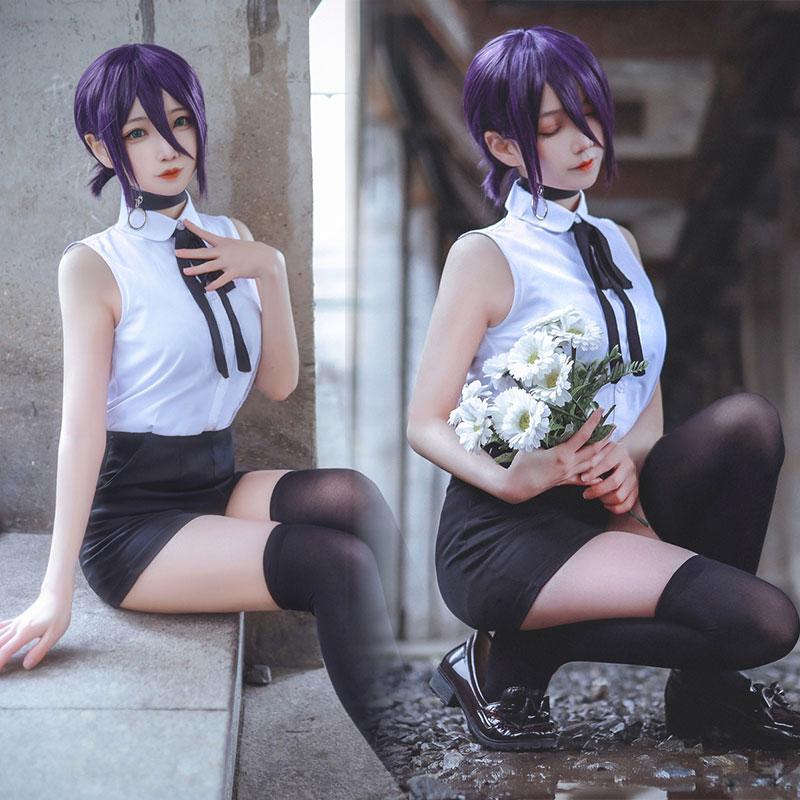 Chainsaw Man Bomb Girl Lady Reze Cosplay Costume | Anime Chainsaw Man