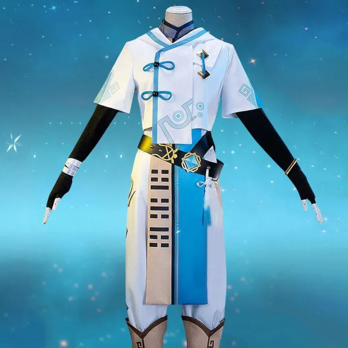 Chongyun From Genshin Impact Halloween Cosplay Costume