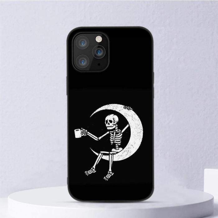 Aesthetic Skeleton Phone Case For Iphone