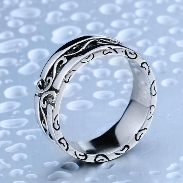 Viking Pride Steel Ring