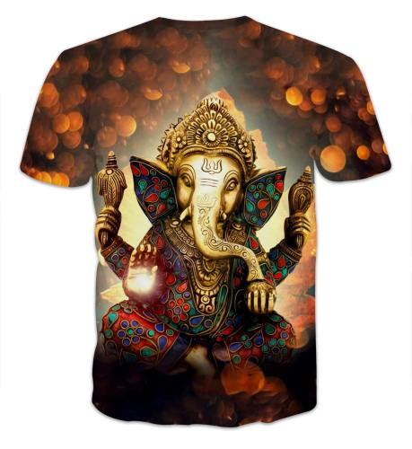 Ganesha Lights 3D T-Shirt