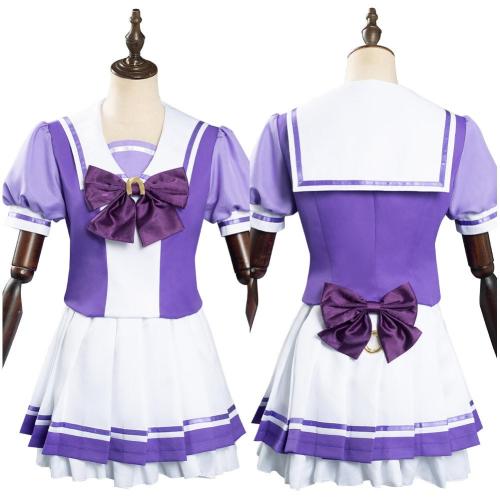 Anime Pretty Derby School Uniform Dresses Halloween Carnival Suit Cosplay Costume