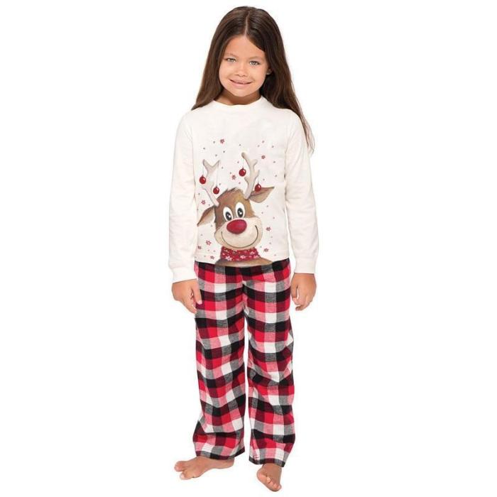 Family Matching Christmas Pajamas  Year Mom And Daughter Mother Daddy Baby Girl Boy Family Family Look Christmas Clothes