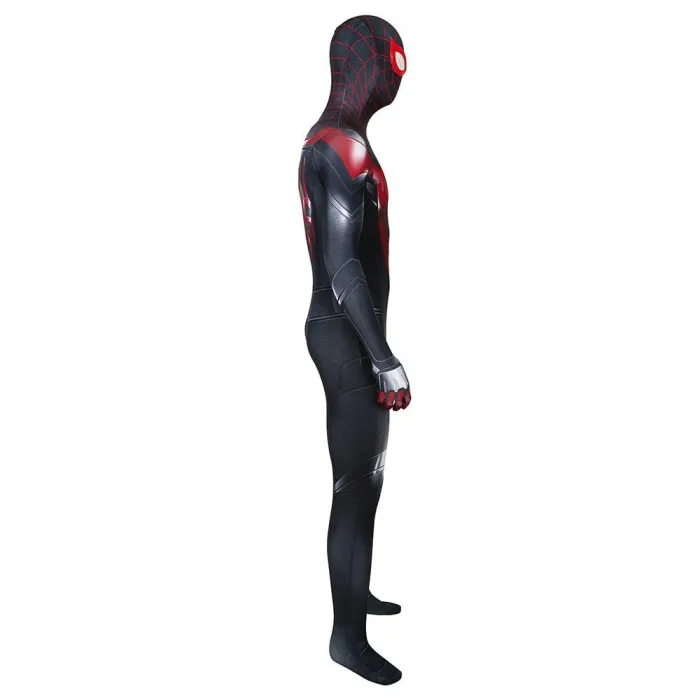 Spider-Man Miles Morales Advanced Suit Ps5  Spider-Man: Miles Morales Jumpsuit Cosplay Costume -