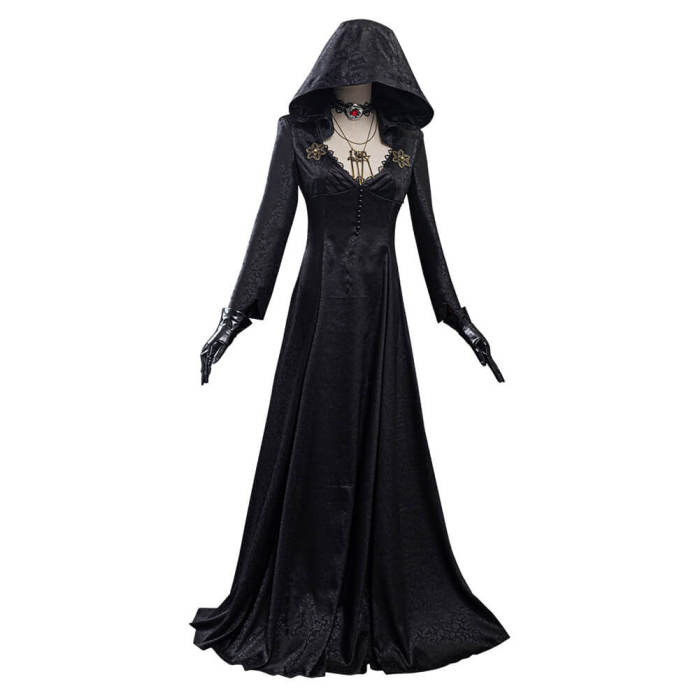 Resident Cosplay Costume Vampire Lady Dress Outfits Halloween Suit