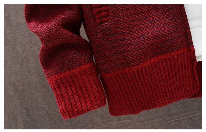 Mens Cardigan Knitted Top Autumn Winter Casual Warm Sweater