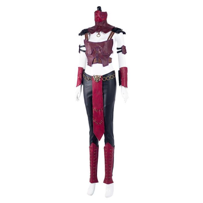 Mortal Kombat 10 Mileena Outfits Halloween Carnival Suit Cosplay Costume