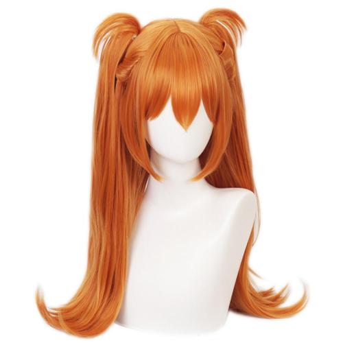 Neon Genesis Evangelion Eva Asuka Langley Soryu Heat Resistant Synthetic Hair Carnival Halloween Party Props Cosplay Wig