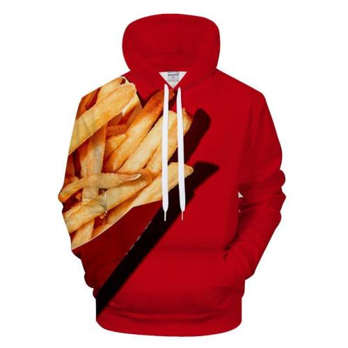 Red Cup Fries 3D - Sweatshirt, Hoodie, Pullover