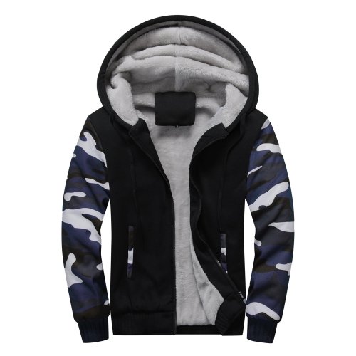 Winter Camouflage Hoodies Fashion Casual Coat