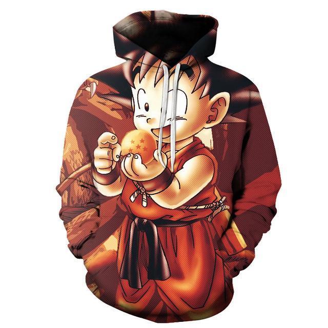Dragon Ball Z Characters 3D Sweatshirt Hoodie Pullover