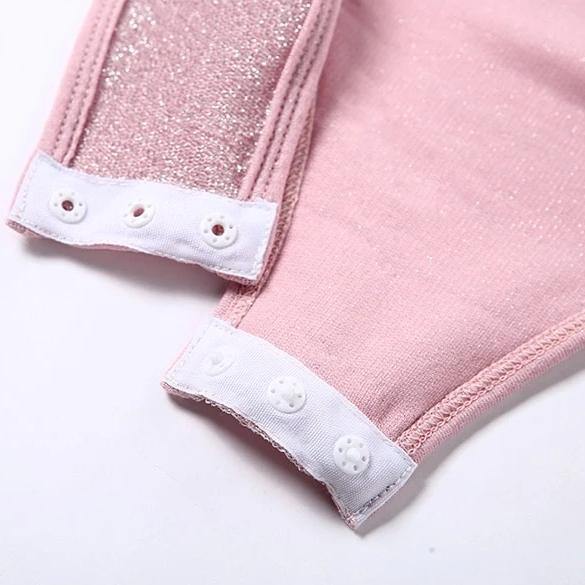 Pink Glitter Bodysuit