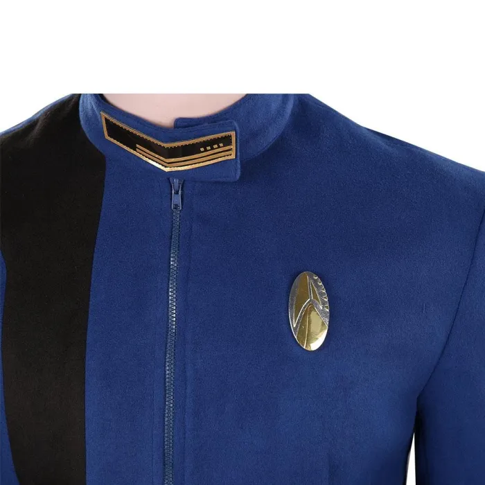 Star Trek: Discovery Season 4 Blue Uniform Outfits Halloween Carnival Suit Cosplay Costume