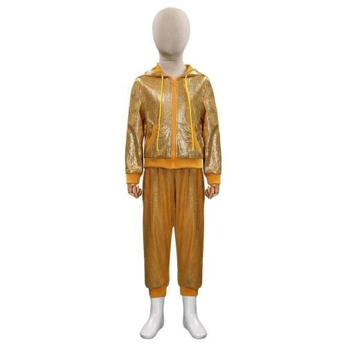 Sing 2 Gunter Kids Children Outfits Halloween Carnival Suit Cosplay Costume