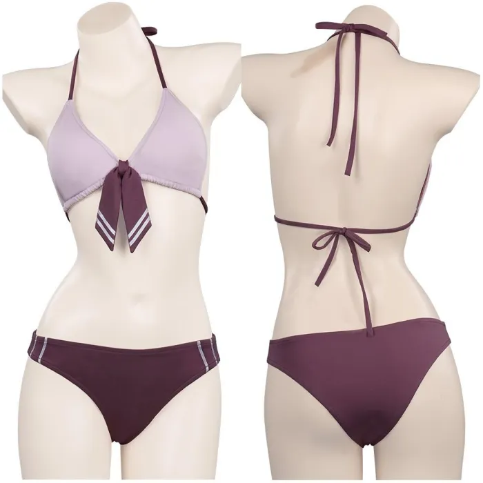Naruto Hinata Hyuuga Swimwear Outfit Halloween Carnival Suit Cosplay Costume