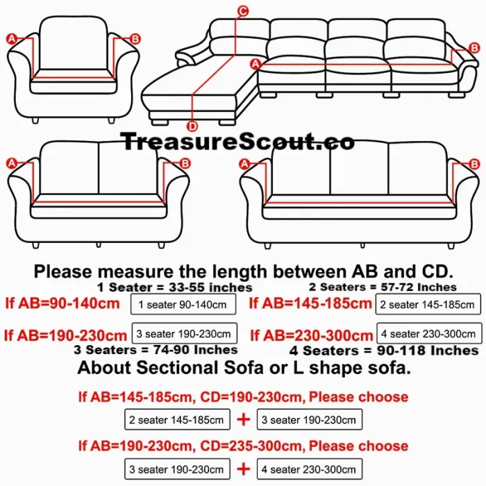 Magix Couch Protection Cover (Suitable For 1 To 4 Seats Couches, Love Seats & L-Shape Couches)