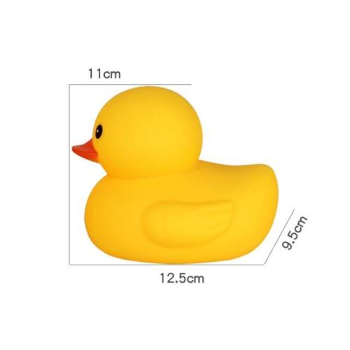 Bath Toy Swimming Water Duck Cute Soft Rubber Float Ducks Squeeze Sound Play Game Fun Bath Toys Gifts For Children Kids Baby