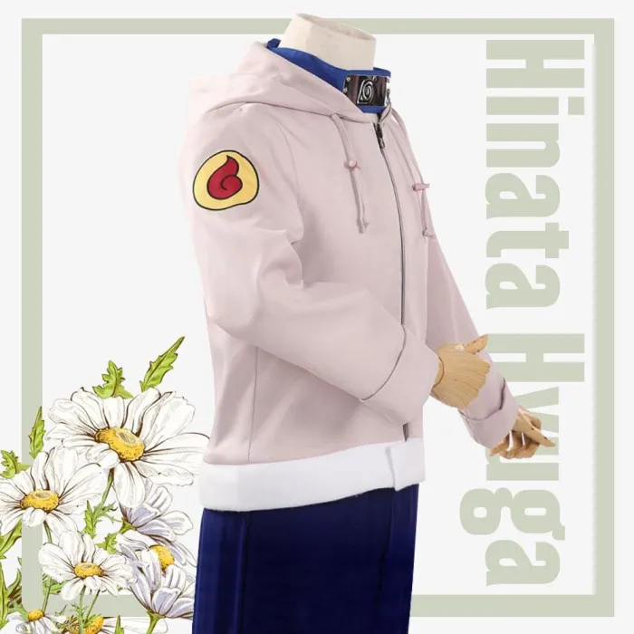 Hinata Hyuga From Naruto Halloween Cosplay Costume - A Edition