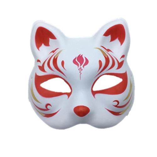 Fox Face Tassels Vintage Mask