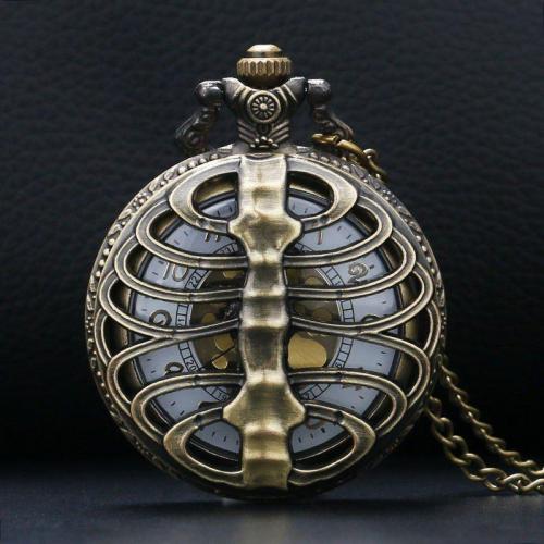 Steampunk Bone Pocket Watch