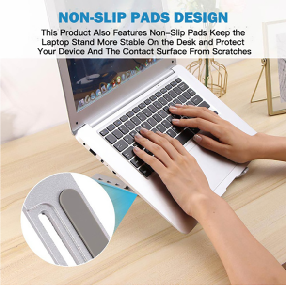 Adjustable Foldable Non-Slip Laptop Stand