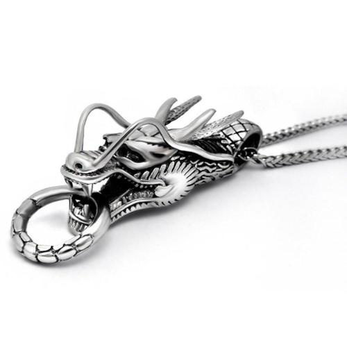 Dragon Master Steel Necklace