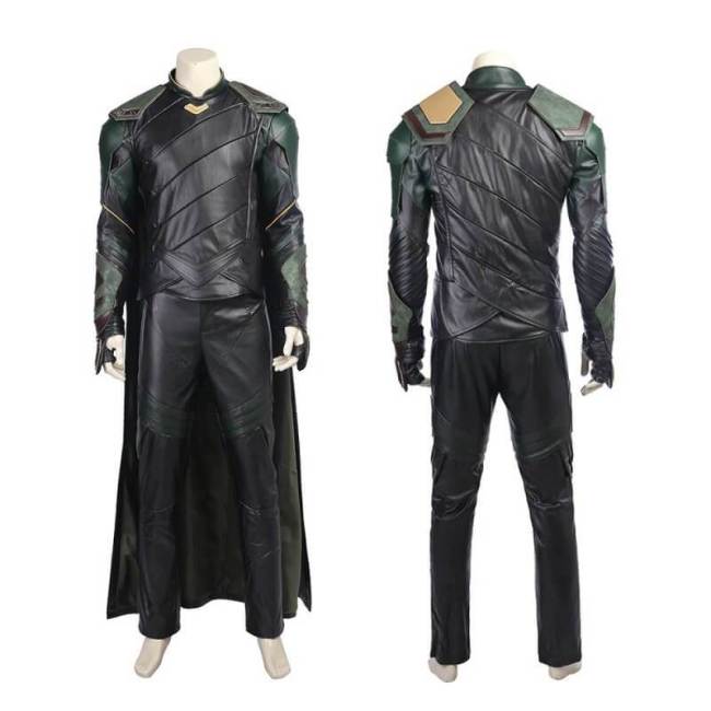 Thor 3 The Dark World Ragnarok Loki Outfit Cosplay Costume Full Set