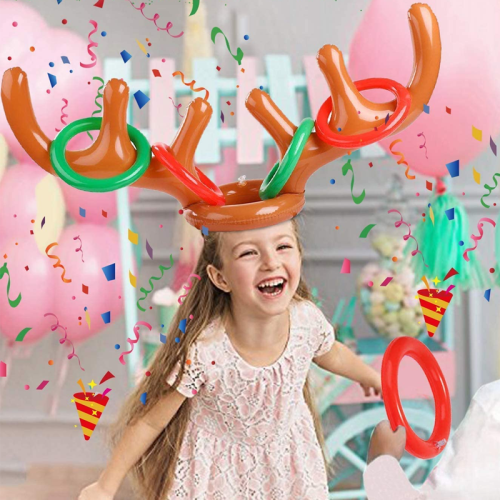 Inflatable Reindeer Party Game