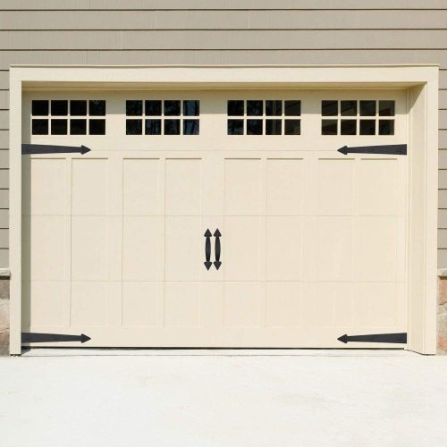 Decorative Garage Door Hinge And Handle Set (6 Piece)