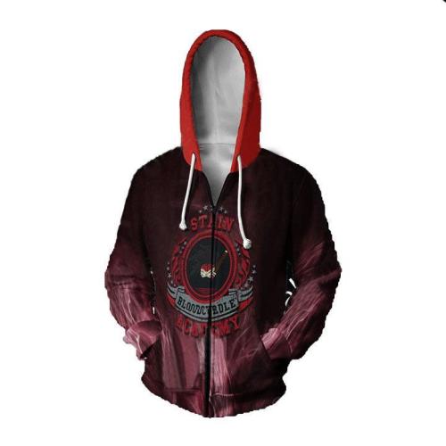 My Hero Academia Anime Stain The Hero Hiller Cosplay Unisex 3D Printed Mha Hoodie Sweatshirt Jacket With Zipper