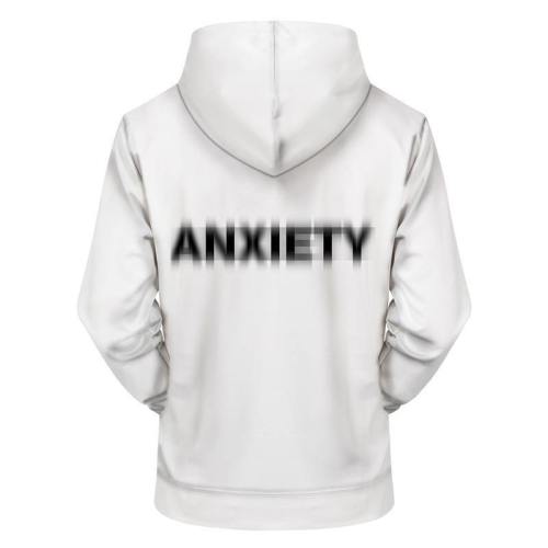 Anxiety 3D - Sweatshirt, Hoodie, Pullover