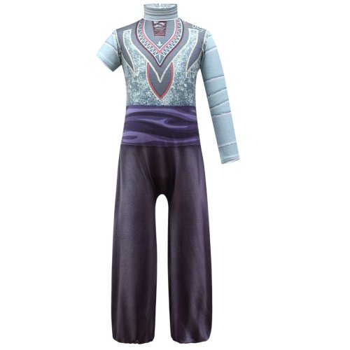 Cosicon Movie Raya And The Last Dragon Kids Cosplay Legend Halloween Costume Raya Bodysuit Fancy Set Children Performance Costume