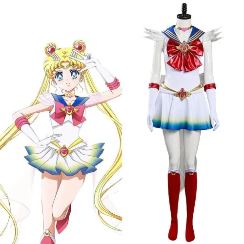 Eternal Tsukino Usagi Cosplay Costume Dress Outfits Halloween Costumes
