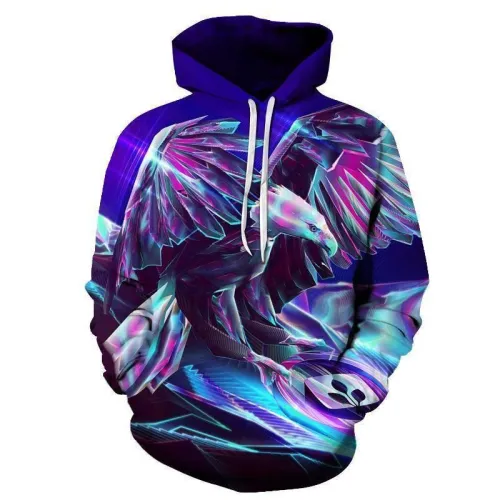 Mystical Eagle 3D Sweatshirt, Hoodie, Pullover