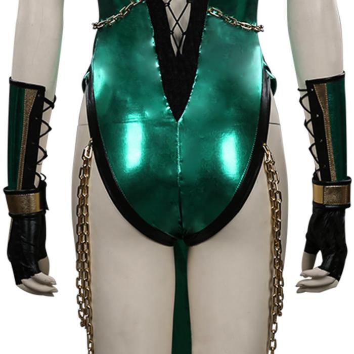 Mortal Kombat Jade Outfits Halloween Carnival Suit Cosplay Costume