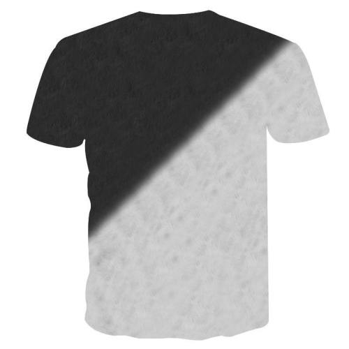 Yin Yang Cats 3D T Shirt