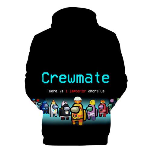 Kids Style-12 Impostor Crewmate Among Us Cartoon Game Unisex 3D Printed Hoodie Pullover Sweatshirt