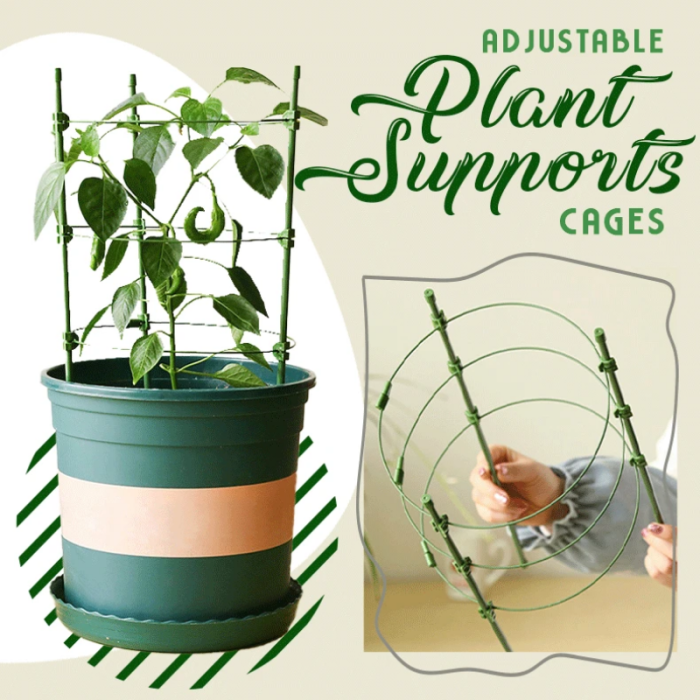 Adjustable Plant Supports Cages