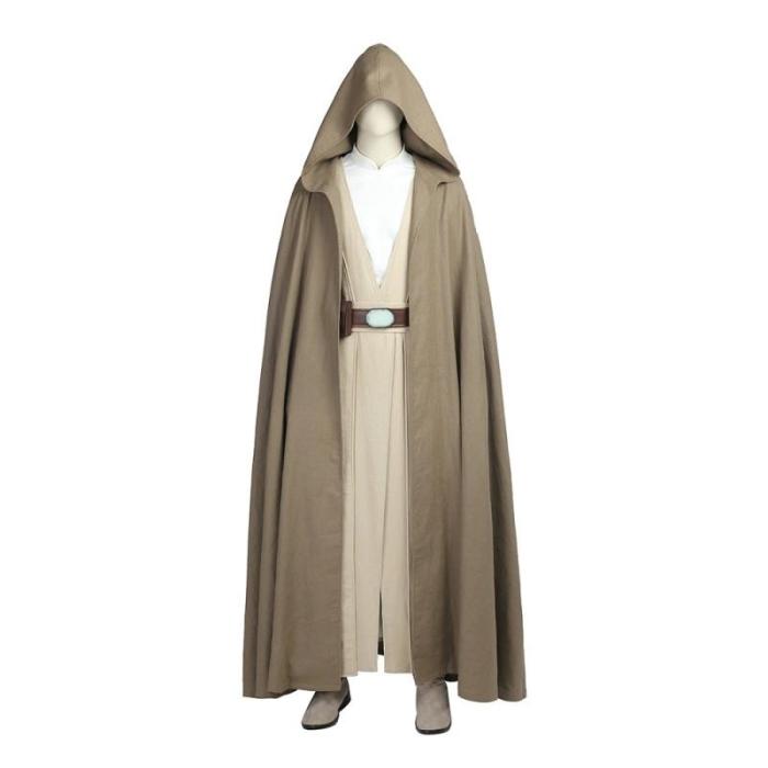 Star Wars 8 Luke Skywalker The Last Jedi Uniform Cosplay Costume