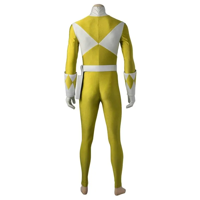 Mighty Morphin Power Rangers Yellow Ranger Cosplay Costume